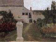 Fernand Khnopff The Garden oil painting artist